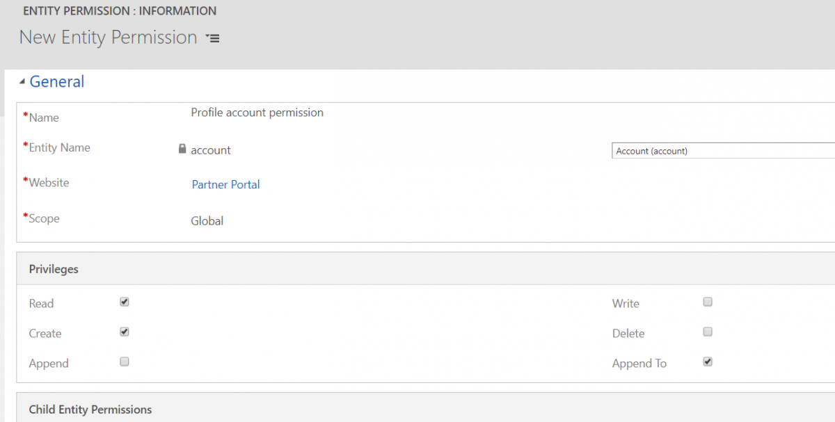 Dynamics 365 Portals: Create new entity record from within Lookups ...