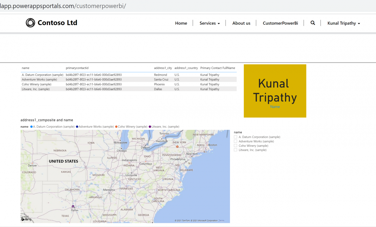 Bring your Power Bi to Power Apps Portal – Part II